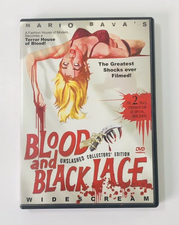 Blood and Black Lace - Ubeskåret Samlerutgave DVD