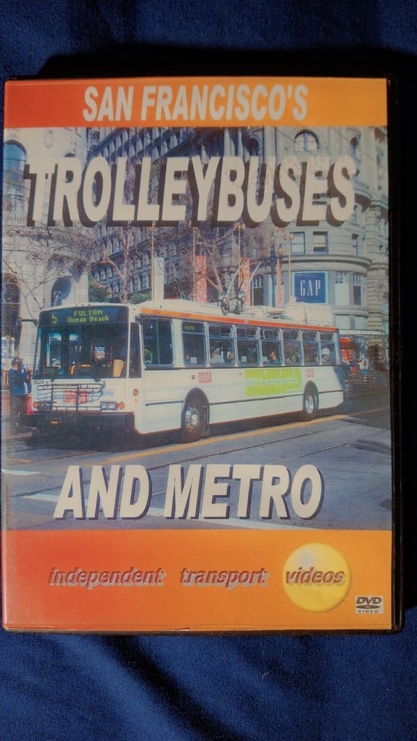San Francisco: Trolleybusser og Metro – Dokumentar DVD (Region Fri)