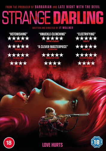 Strange Darling (2024) med Willa Fitzgerald, Mollner DVD