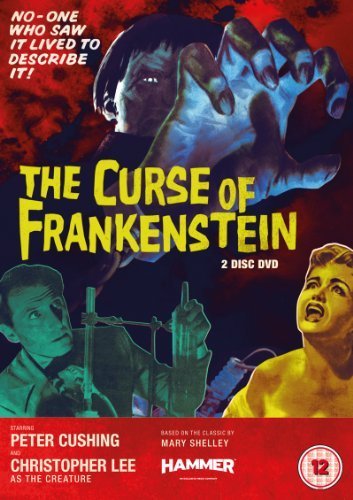 Curse Of Frankenstein DVD - Klassisk Hammer-skrekk