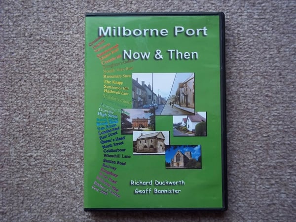 Milborne Port Nyt ja Silloin vihkosen kera DVD
