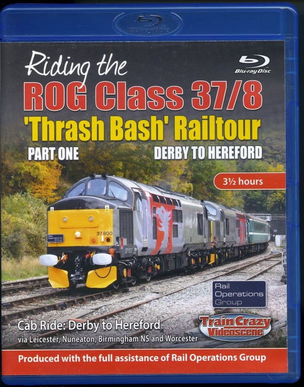 Riding The ROG Class 37/8 - Jernbanevideo Blu-ray (2024)