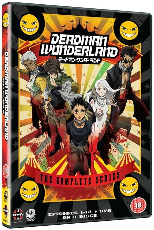 Deadman Wonderland: Komplet serie DVD (2013)
