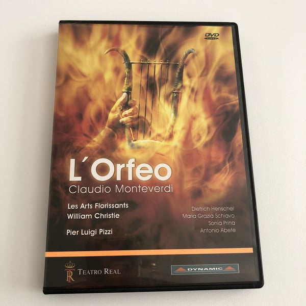 L'Orfeo: Teatro Real, Madrid (Christie) William Christie (DVD, 2009)