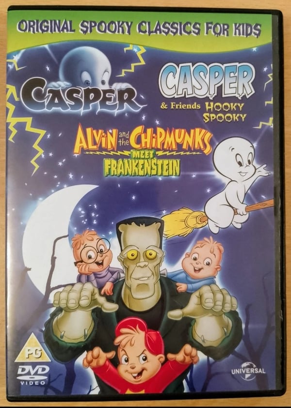Spooky Classics for Kids: Casper & Alvin ja ystävät DVD