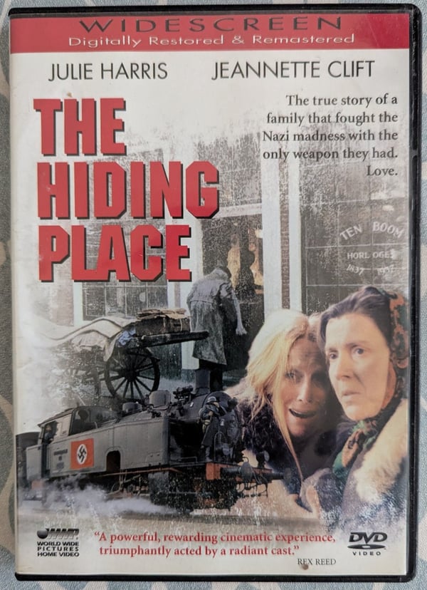 The Hiding Place med Julie Harris (1975) – Sjelden Import DVD (2 plater)