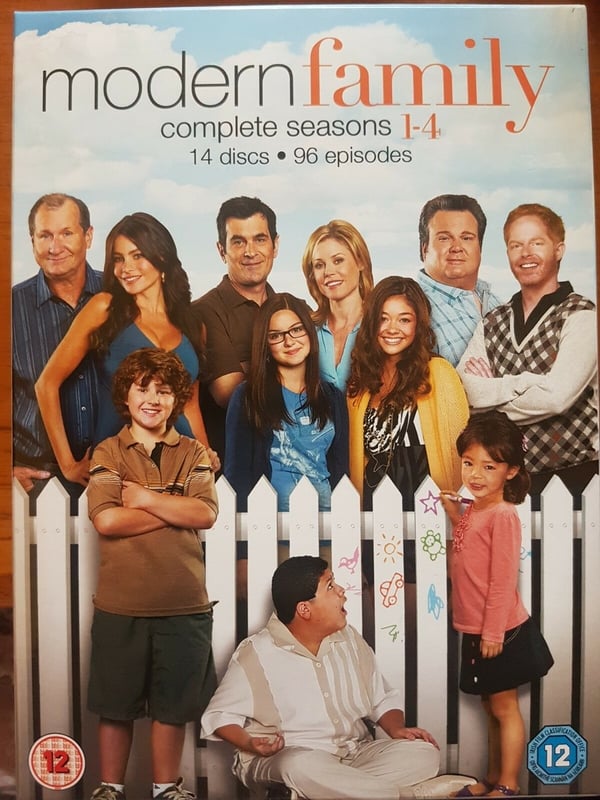 Modern Family – Sesong 1-4 Boxset DVD