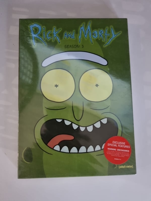 Rick and Morty Sæson 3 DVD – Ucensureret med eksklusivt bonusmateriale Rick and Morty Sæson 3 DVD – Ucensureret med eksklusivt bonusmateriale
