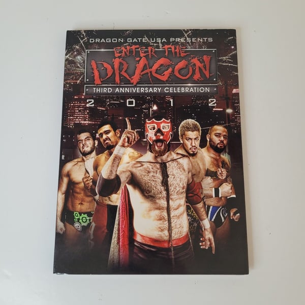 DGPW Dragon Gate Pro Wrestling ENTER THE DRAGON 3rd Anniversary DVD (2012)