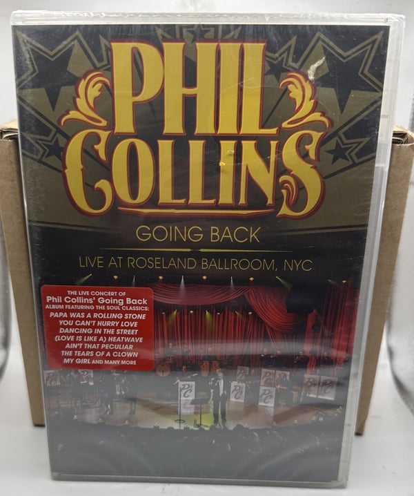Phil Collins Going Back Live At Roseland Ballroom NYC (Eagle Vision) – DVD