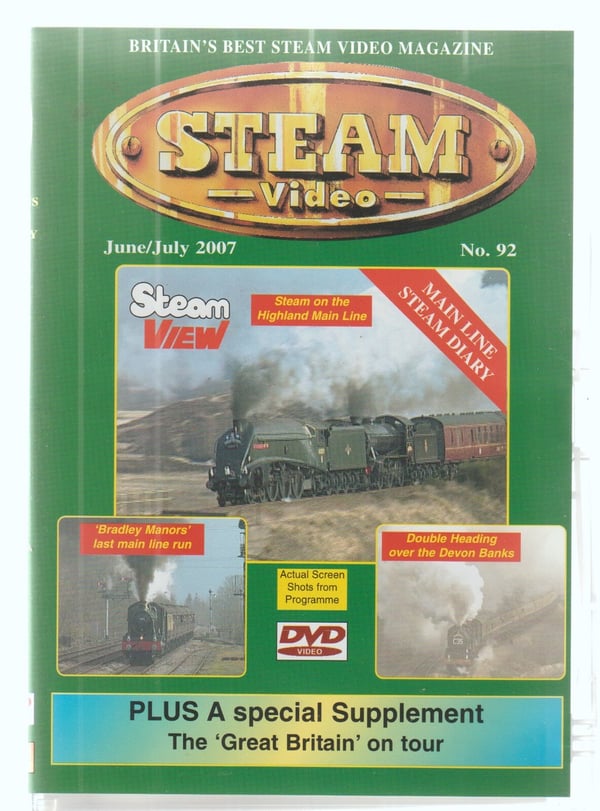 Steam Video Magazine Nr 92 (Juni / Juli) Railway ~ TVP DVD (2007)