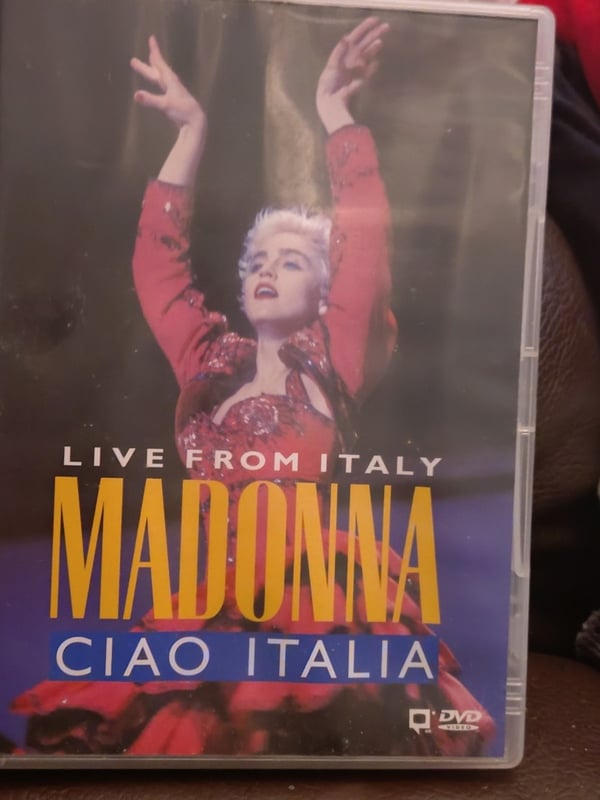 Madonna Ciao Italia Live: Who's That Girl Tour DVD (1987)