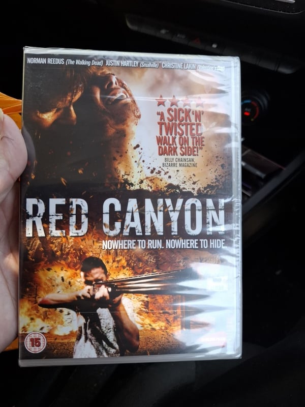 Red Canyon (2011) DVD med Christine Lakin Rodriguez