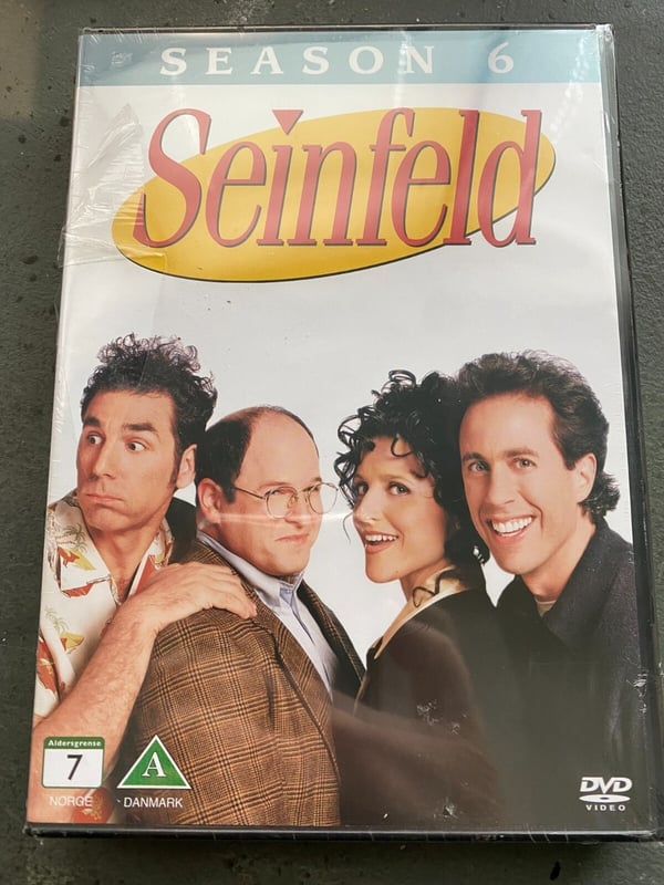 Seinfeld Sesong 6 Komplett Boks (Dansk Utgave) DVD