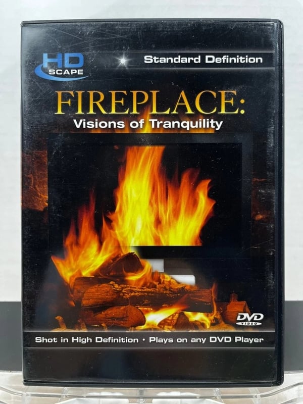 Fireplace Visions of Tranquility Avslapningsvideo DVD (2007)