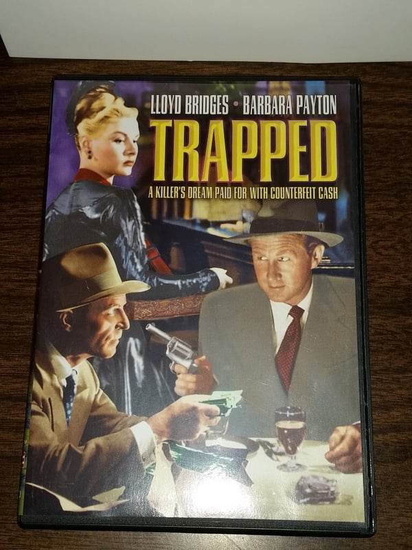 TRAPPED: Lloyd Bridges & Barbara Payton – Multi Crime (DVD)