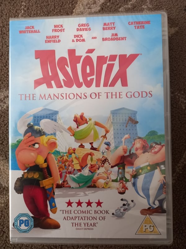 ASTERIX AND THE MANSIONS OF THE GODS KIDS DVD