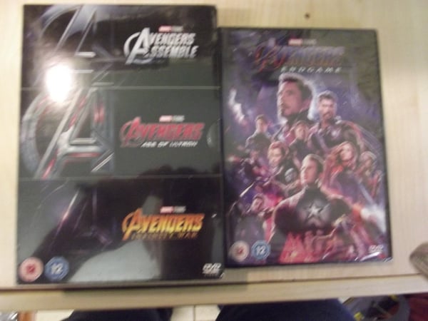Avengers Triplepack + Endgame: 4-Movie DVD Set