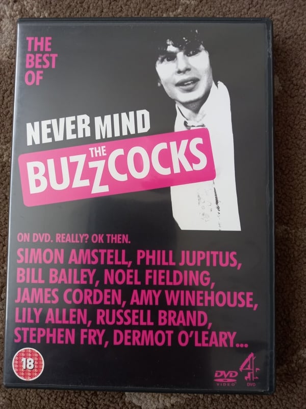 BEST OF NEVERMIND THE BUZZCOCKS SIMON ANSTELL COMEDY DVD