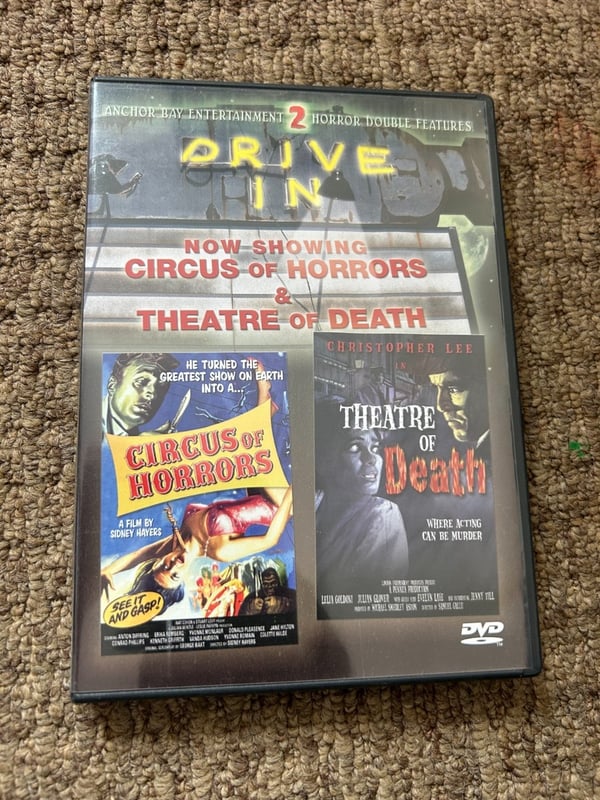 Circus of Horrors / Theater of Death DVD (2003)