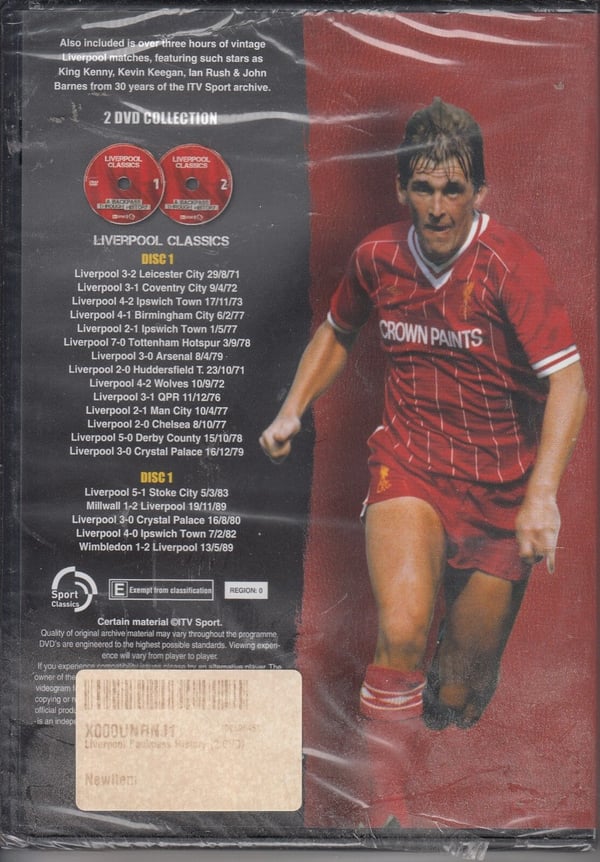Liverpool FC Et Tilbakeblikk Gjennom Historien 2-disk DVD-sett
