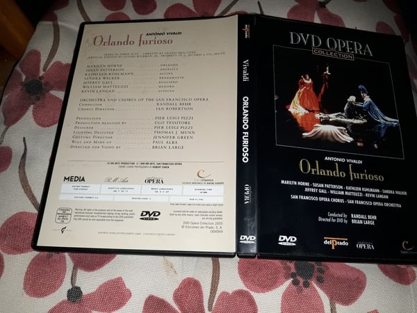 Orlando Furioso med Marilyn Horne – Opera DVD
