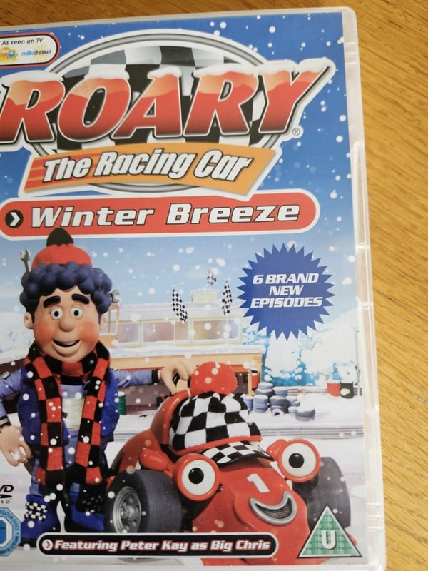 Roary Racerbil: Vinterbris - 6 Avsnitt DVD för Barn