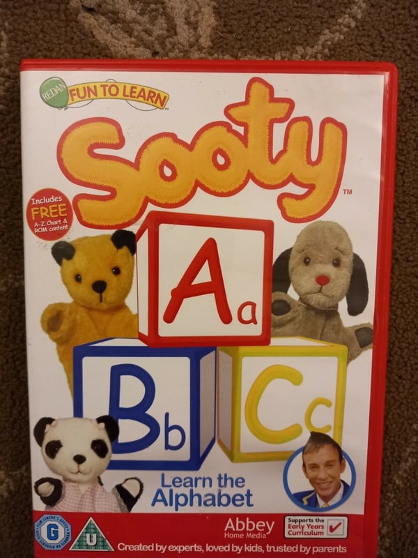 Sooty ABC: Lär dig alfabetet – Barn-DVD
