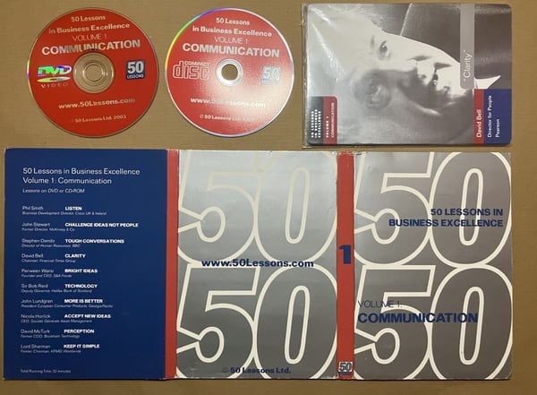 50 Lessons Business Excellence Vol 1 – Kommunikation DVD