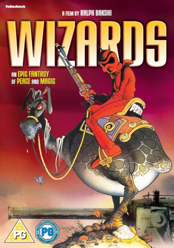 Wizards (1977) Ralph Bakshi Animert Fantasy DVD
