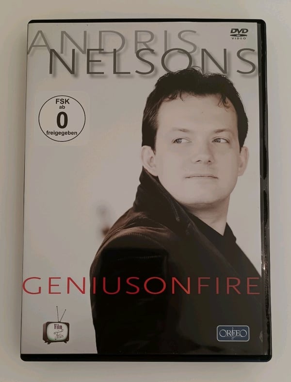 ANDRIS NELSONS Genius On Fire DVD (2013)