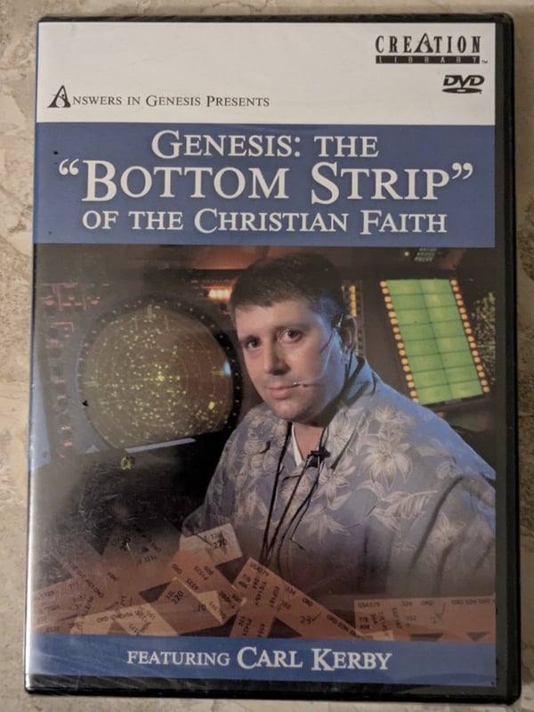 Genesis: The Bottom Strip Of The Christian Faith - Carl Kerby DVD