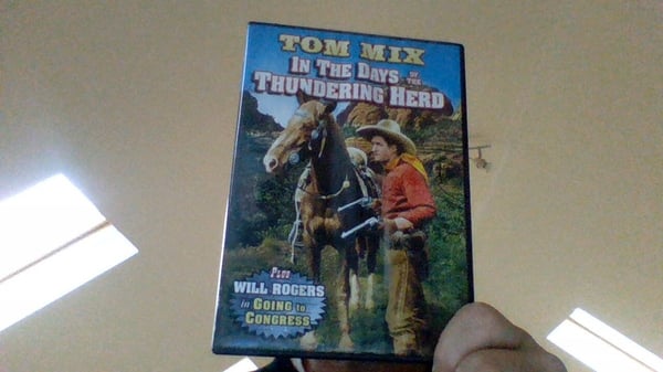 In the Days of the Thundering Herd - Tom Mix Silent Western DVD