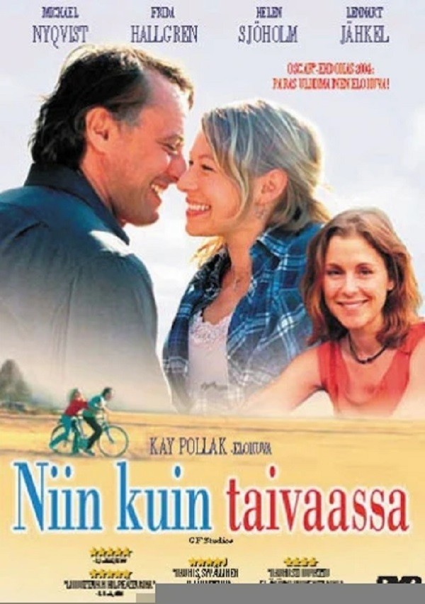 Så som i himmelen (2004) DVD med engelsk tekst