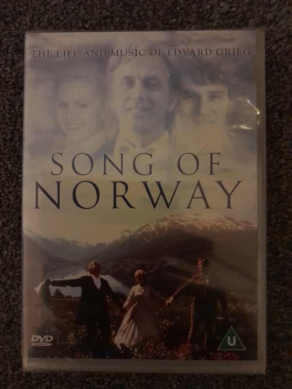 Song of Norway (1970) DVD – Edvard Griegin elämä ja musiikki