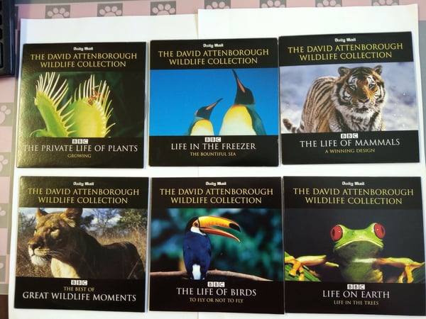 David Attenborough Wildlife Collection (14-Disc Sett) DVD