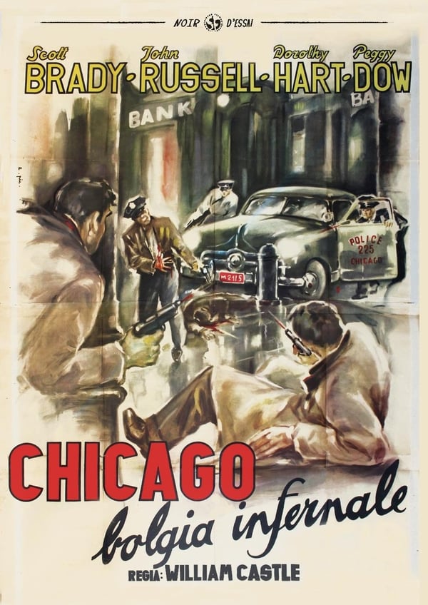 Chicago Bolgia Infernale (Italiensk import) med Scott Brady – DVD