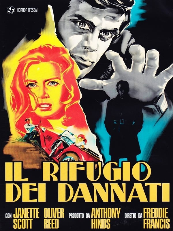 De fordømtes tilflukt DVD (italiensk import) med Oliver Reed, Janette Scott