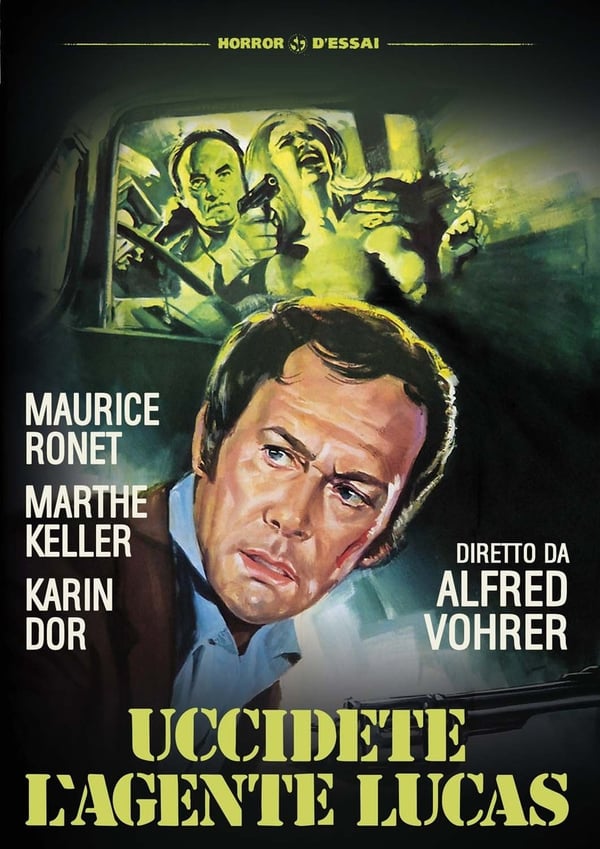 Uccidete l'agente Lucas (Drep agent Lucas) - Italiensk Import DVD med Ronet