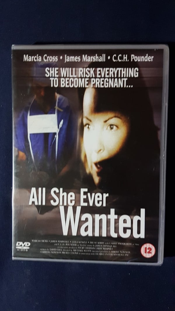 All She Ever Wanted – Marcia Cross, James Marshall DVD