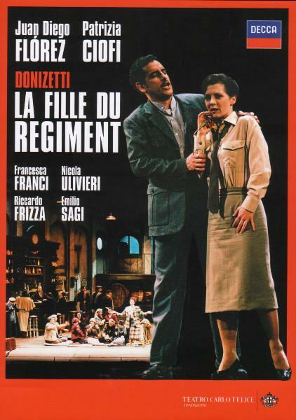 La Fille Du Regiment (2-disc) Donizetti / Juan Diego Florez DVD (2006)
