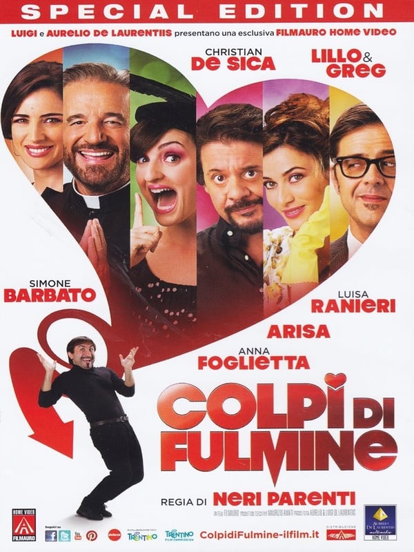 Colpi Di Fulmine DVD med Christian De Sica, Anna Foglietta