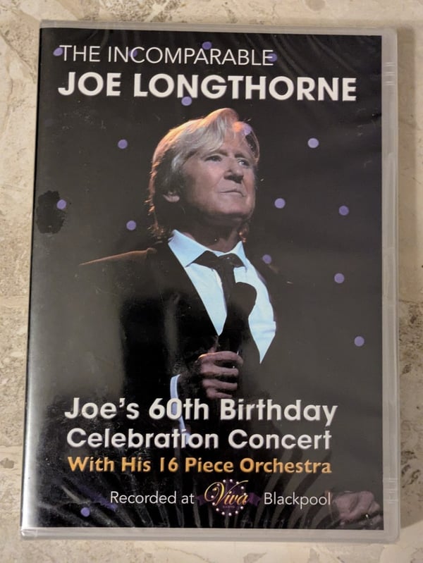 The Incomparable Owner The Incomparable Joe Longhorne - 60-årsjubileumskonsert Blackpool DVD ...