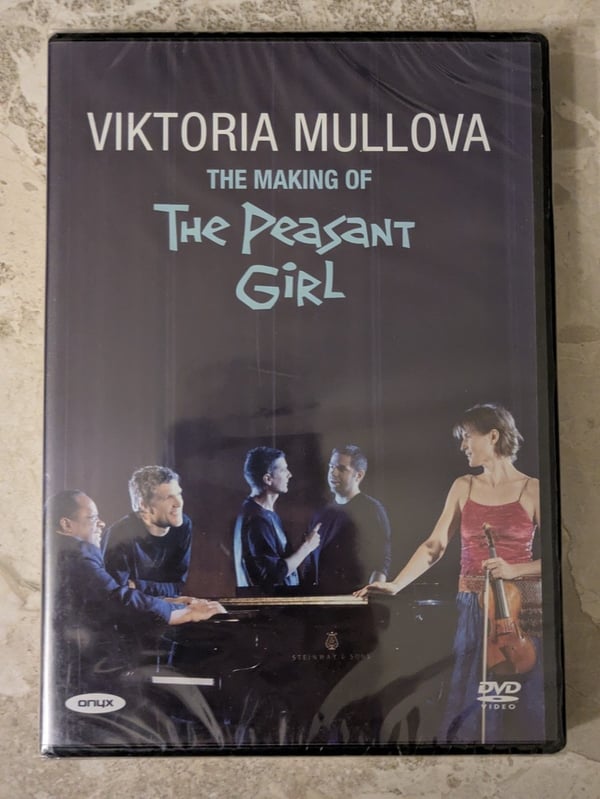 The Making of the Peasant Girl Viktoria Mullova DVD (2017)
