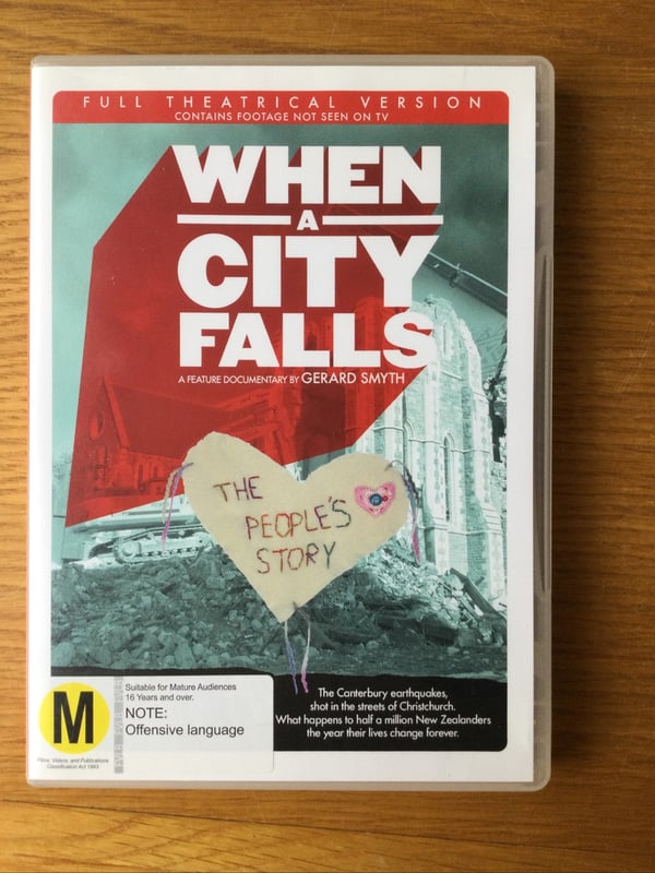 When A City Falls (Christchurchin maanjäristysdokumentti) – DVD
