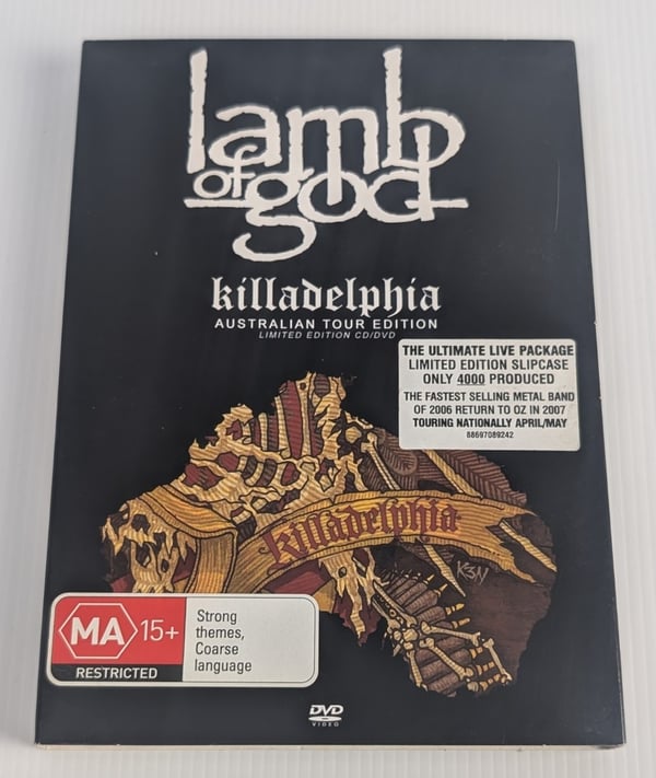 Lamb Of God: Killadelphia Australian Tour Edition & CD Limited DVD