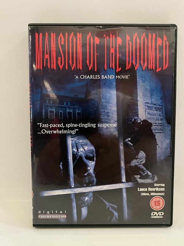 Mansion of the Doomed (1976) UK Digital Cult Horror DVD