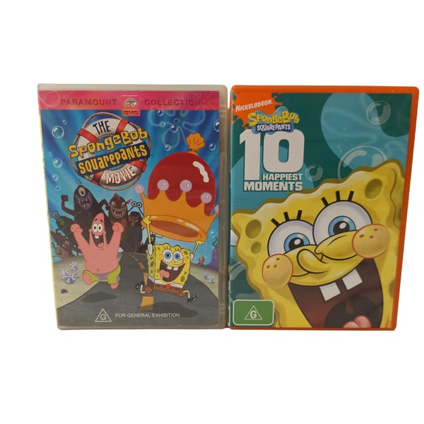 Svampebob Firkant (2) DVD-pakke til børn og familie