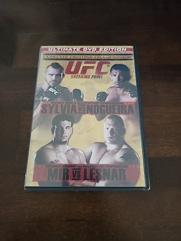 Ufc 81 UFC 81: Breaking Point - Sylvia vs. Nogueira DVD | CDON
