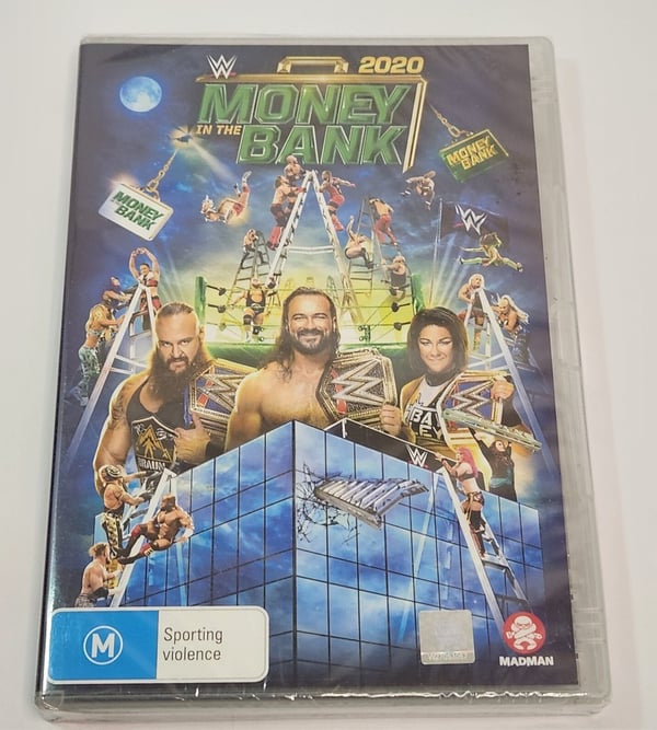 WWE Money in the Bank & Madman (2020) – DVD